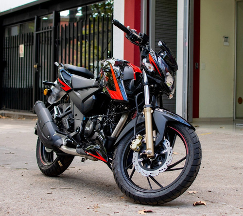 Imagen 6 de 15 de Moto Tvs Rtr 200 Fi Naked 0km Urquiza Motos Cuotas