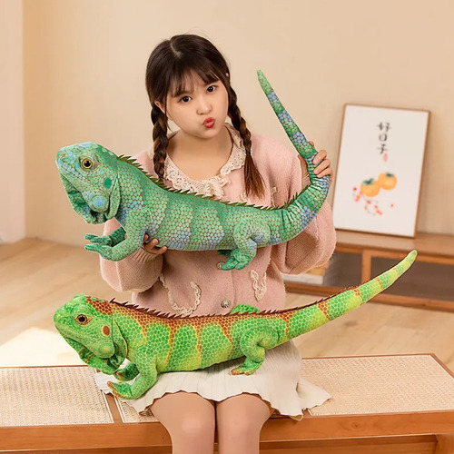 Peluches Para Niños De Gran Tamaño, Muñecos De Lagarto Simul