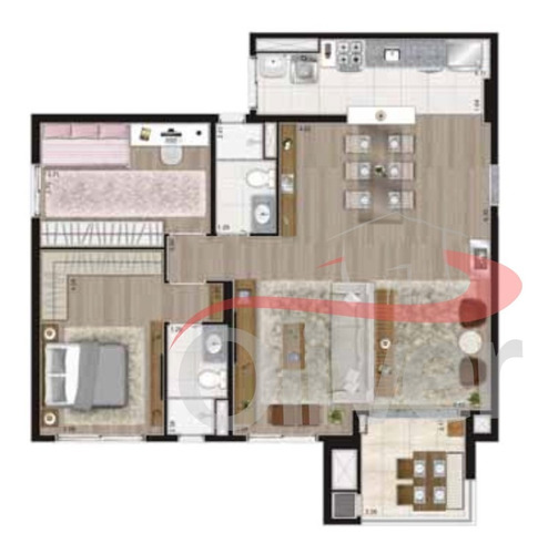 Imagem 25 de 30 de Parque Ecoville Torre Passaúna . - Ap00174 - 32892719