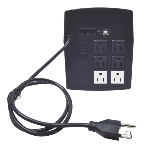 Imagen 4 de 6 de Ups De 1200 Va/720 W Entrada 120 Vca 5-15p Y 6 Salidas Nema
