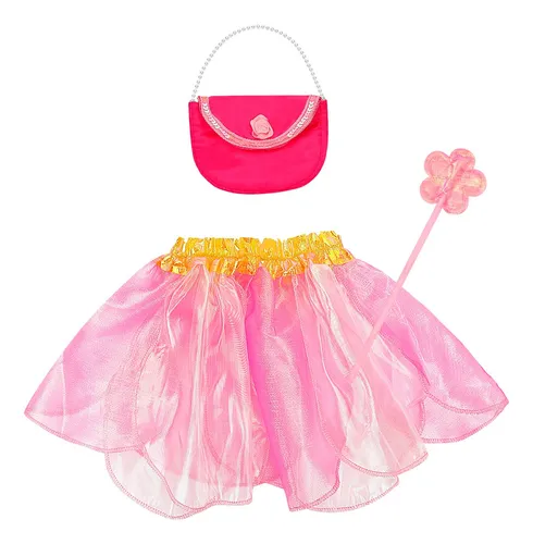 Disfraz De Princesa En Forma De Baúl Para Niñas De 3 A 6 Año