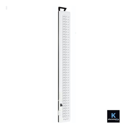 Lampara De Emergencia 120 Led Fujitel Recargable Color Blanco