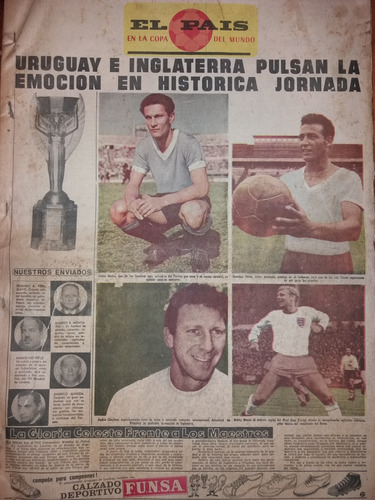 Coleccion 19 Periodicos  Completa Mundial Futbol 1966