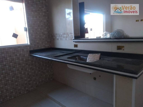 Casa Com 2 Dormitórios À Venda, 63 M² Por R$ 298.000,00 - Gaivota - Itanhaém/sp - Ca0782