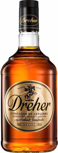 Conhaque Dreher 900ml 6 Unidades