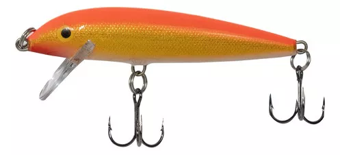 Disca Rapala Sinking Cd-9, 9 cm, 12 G, dorado fluorescente, rojo