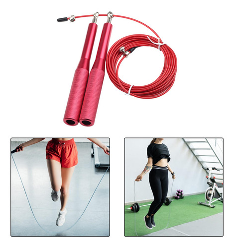 Cuerda Para Saltar, Cuerda Para Saltar De Rojo Espeso