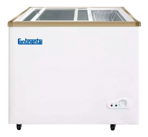 Congelador Tapa De Vidrio 168 Litros Continental