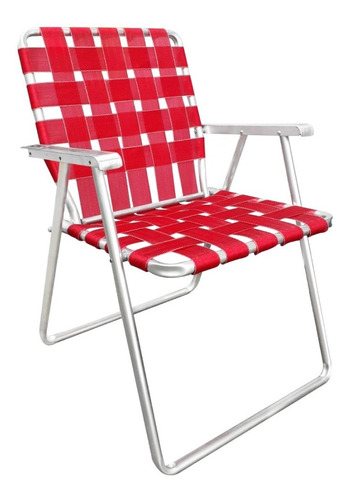 Imagen 5 de 8 de Sillon Aluminio Reforzado Aluminio 120 Kg Alumel Calidad X2