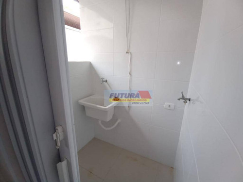 Imagem 12 de 20 de Apartamento Com 1 Dormitório À Venda, 58 M² Por R$ 180.000,00 - Itararé - São Vicente/sp - Ap2446