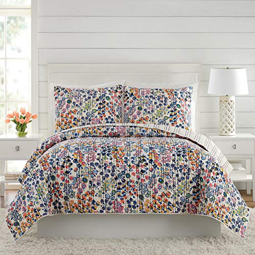 Colcha   Petite Cama Matrimonial/queen, Azul