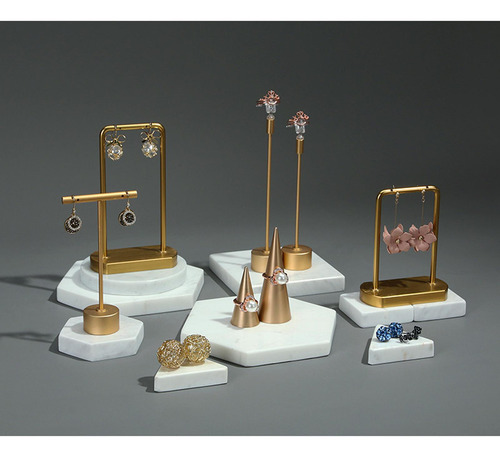 Escaparate Del Estante De Los Pendientes Del Los 3x8cm Cono