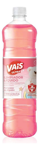 Limpiador Líquido Pompones De Algodón 900ml Vais Ultra