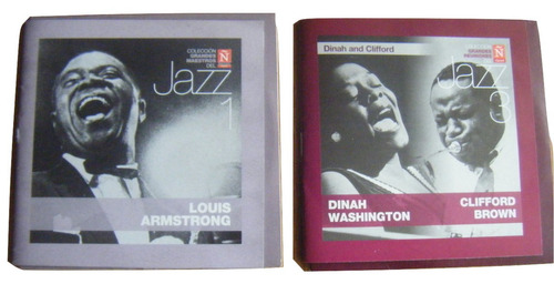 2 Cd´s N° 1 /n° 3 Grandes Maestros Jazz  Revista Ñ - Clarin