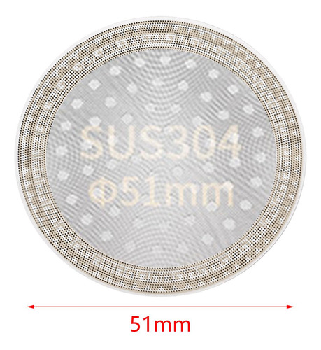 Filtro De Café Resistente Y Duradero Para Uso 51mm