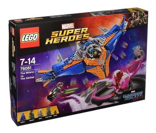 Lego Marvel Super Heroes 76081 The Milano Vs The Abilisk + E