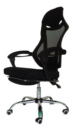 Silla Presidencial Cleveland Posa Bipiel Oficina Negra 