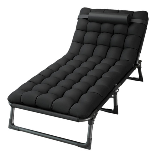 Cama Plegable Para Acampar, Cama Abatible 180cmx62cmx28cm