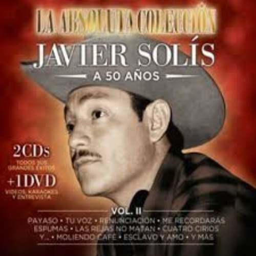 Imagen 1 de 1 de Javier Solís La Absoluta Colección Vol.- 2 Cd + Dvd