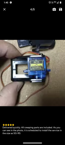Fpv Plataforma Arduino 2 Ejes + 2 Servos Servomotor Sg90