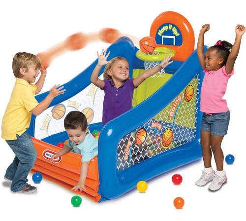 Piscina De Pelotas Centro De Juego Little Tikes Hoop It Up! 