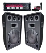 Comprar Combo Karaoke2bafles 300w\u002Fconsola Potenciada 9 Entradas\u002F1mic