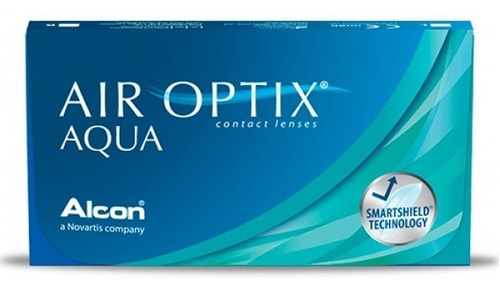 Lentes De Contato Air Optix Incolor C/ Grau Alcon *air Ou O2