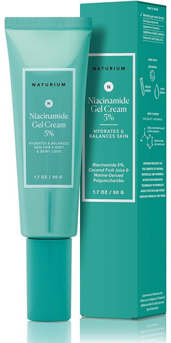 Naturium Crema Gel De Niacinamida 5%, Humectante Facial, Cor