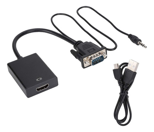 Cable Conversor Video Conector Adaptador Para Vga Hdmi Pc
