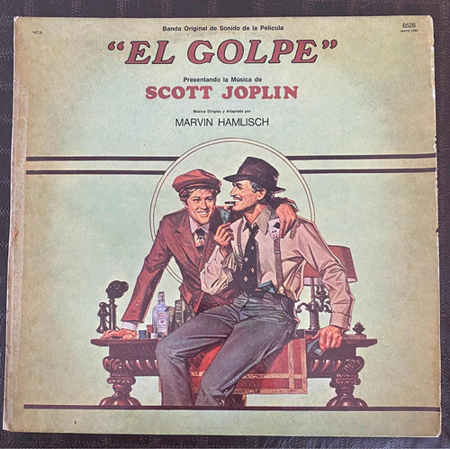 El Golpe - Scott Joplin - Musica De La Pelicula - Lp Vinilo