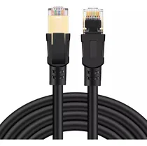 Comprar Gllai Cable Ethernet Cat8 Cable de Red con Conector Rj45 sftp Velocidad 40 Gbps 2000 Mhz Lan Cable Blindado para Módem Enrutador 10 cm