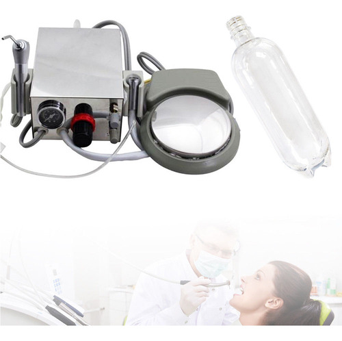 Dental Portable Air Turbine Unit 2hole Work With Compres Ttb