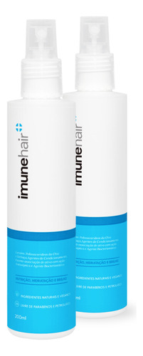 Kit 2x Imunehair Spray:tratamento Para Couro Cabeludo - 200m