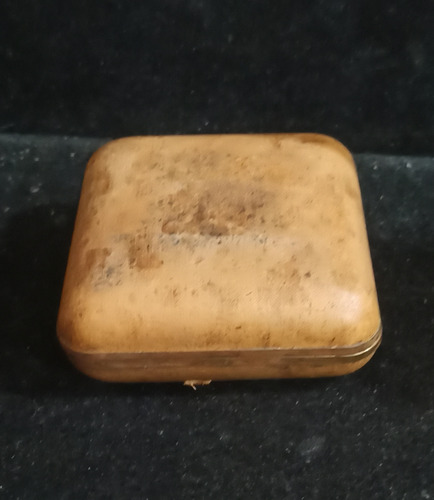 Antiguo Reloj De Viaje Europa Estuche, Funciona Alarma (Usado)