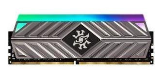 Imagem 1 de 3 de Memoria 16gb Ddr4 3200 Rgb Xpg Spectrix D41 Tungsten
