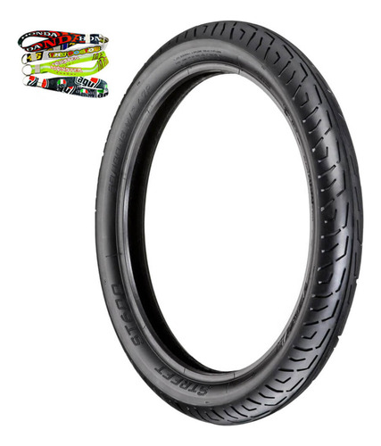 Pneu Dianteiro Dk 150i/ Intruder 125 80-100-18 St600