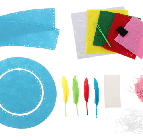 Kits De Materiales Para Capó De Pascua Diy Para Azul