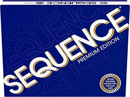 Sequence Premium Edition - Impresionante Set Con Tablero Gi