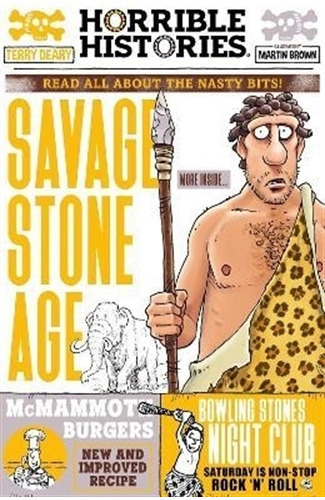 Savage Stone Age - Horrible Histories (newspaper Edition) 