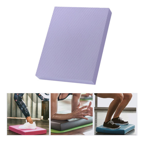Almohadilla De Ejercicio De Mat De Tpe Antislip Púrpura