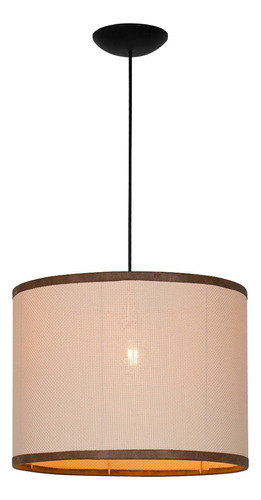 Lustre Led Sala Pendente Palha Natural Luxo Mais Vendido