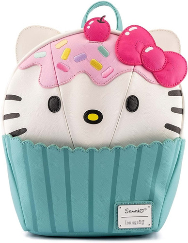 Loungefly Sanrio Mochila Mini Hello Kitty Pastel Cupcake New