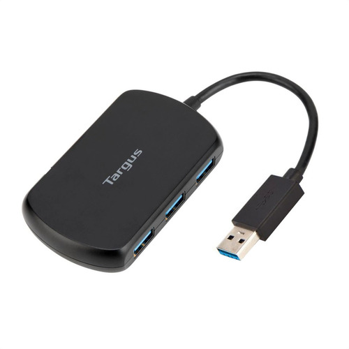 Hub Targus Ach122usz, 3 Puertos Usb 3.0 + 1 Gigabit Ethernet