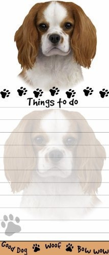  King Charles Cavalier Magnético Lista Pads  Uniquely Shaped