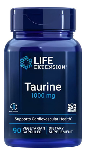 Taurine Life Extension 90 Caps - Unidad a $1181