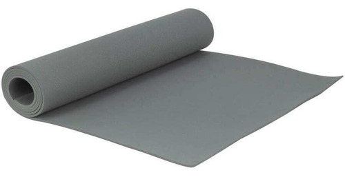 Tapete Yoga Pilates - Yoga Mat 1,80x0,55m - Cinza