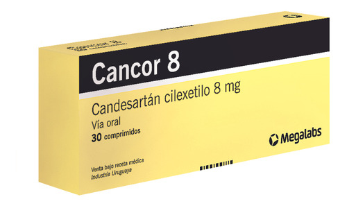 Cancor® 8 Mg X 30 Comprimidos