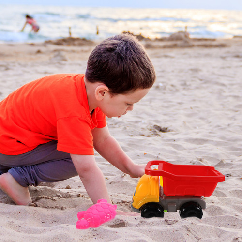 Caja De Arena De Playa Para Niños, Juguetes De Plástico, Div