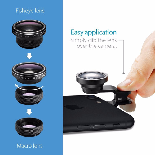 Spigen A400 3 En 1 Lentes De Cámara Para Teléfono Celular