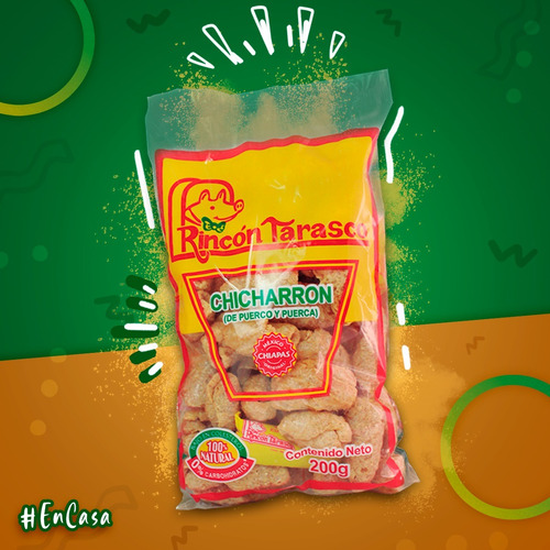 Chicharrón Botanero De Cerdo Rincón Tarasco Fritura Snacks